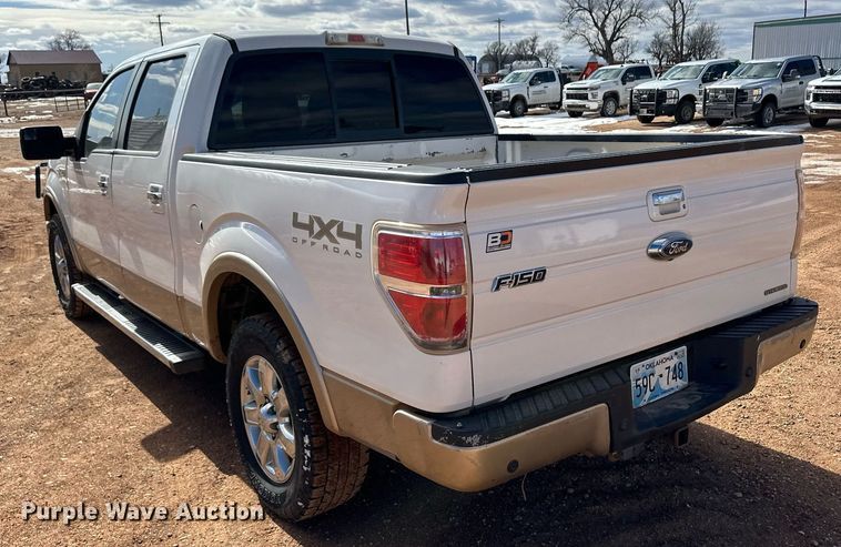 image for item ER8663 2011 Ford F150 SuperCrew pickup truck