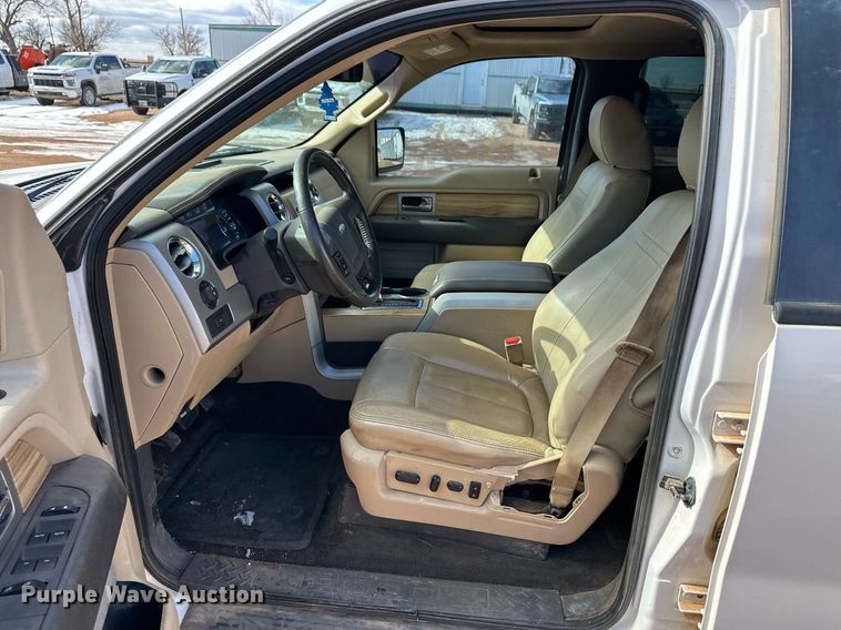 image for item ER8663 2011 Ford F150 SuperCrew pickup truck