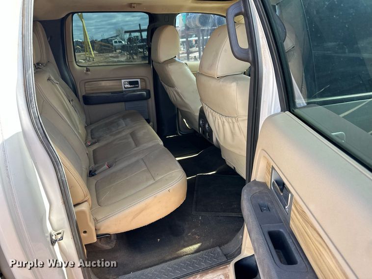 image for item ER8663 2011 Ford F150 SuperCrew pickup truck