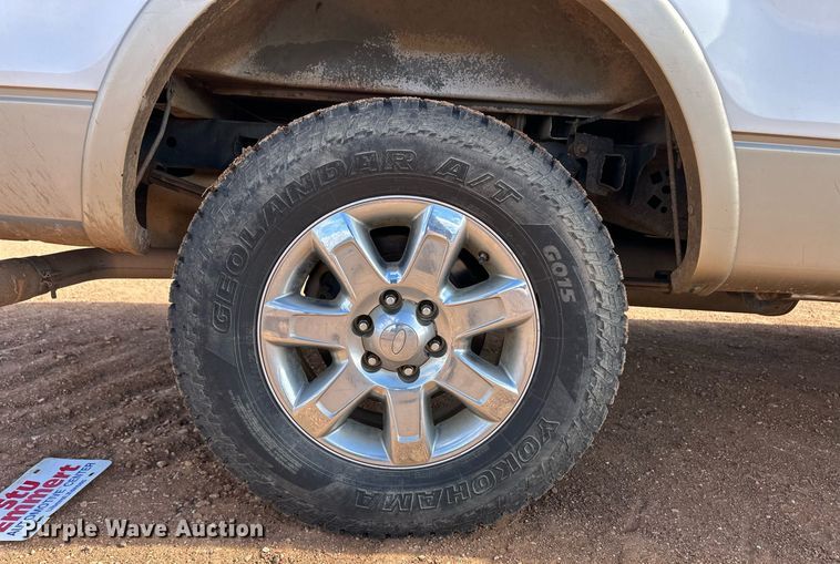 image for item ER8663 2011 Ford F150 SuperCrew pickup truck