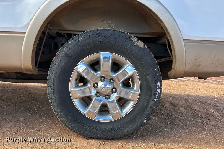 image for item ER8663 2011 Ford F150 SuperCrew pickup truck