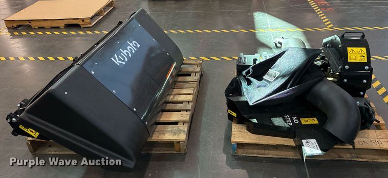 image for item EY9864 Kubota 701045 lawn mower bagger system