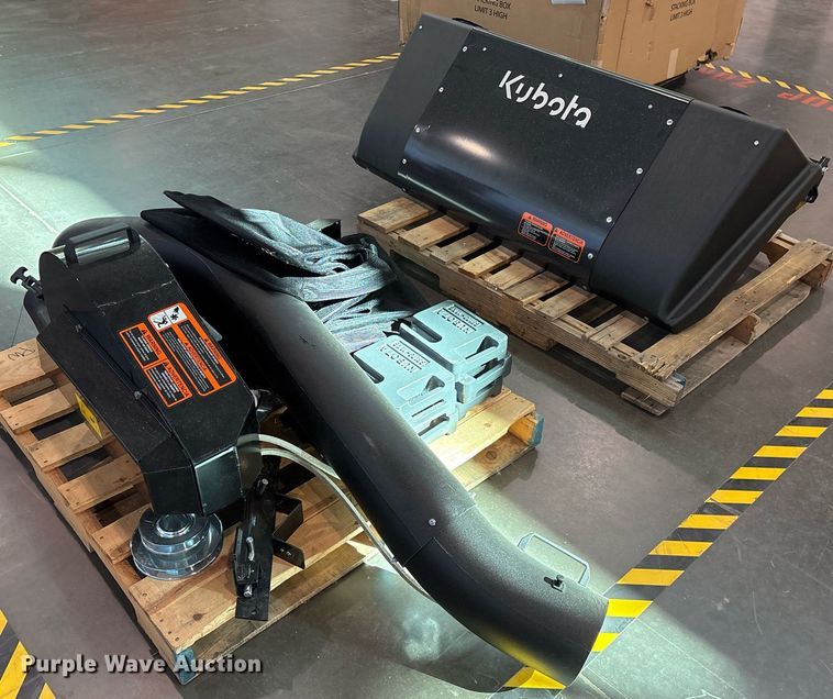 image for item EY9864 Kubota 701045 lawn mower bagger system