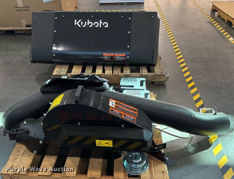 image for item EY9864 Kubota 701045 lawn mower bagger system