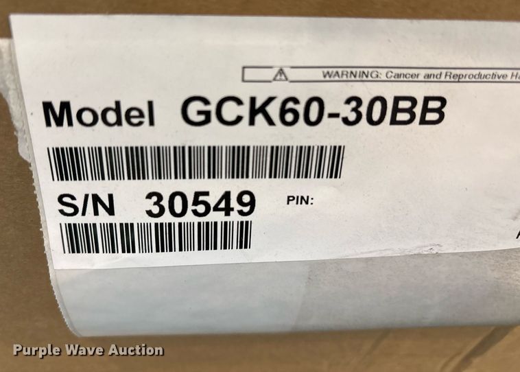 image for item EY9865 Kubota GCK60-30BB lawn mower bagger system