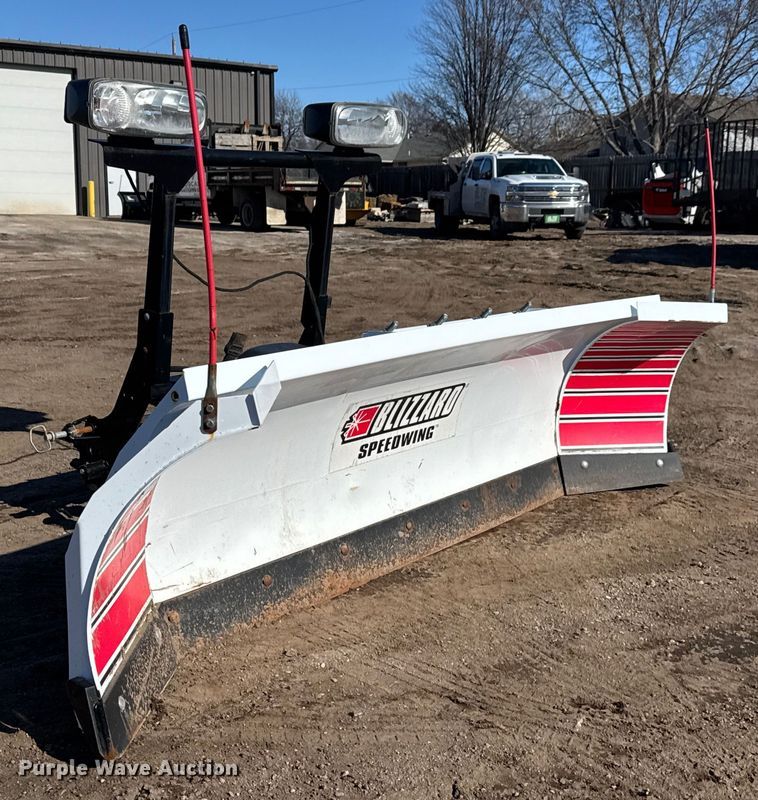 image for item LH9450 Blizzard 860 Speedwing snow plow