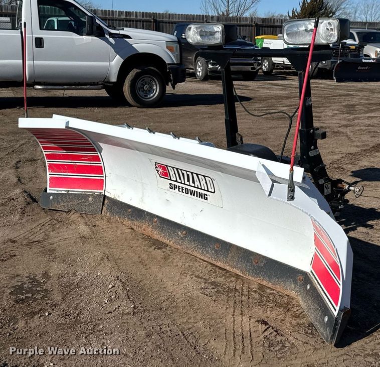 image for item LH9450 Blizzard 860 Speedwing snow plow