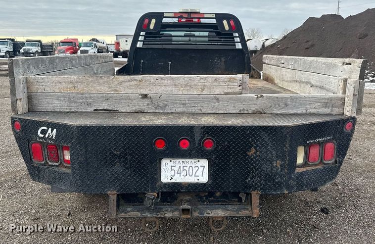 image for item LH9455 2011 Dodge Ram 4500HD Crew Cab flatbed truck