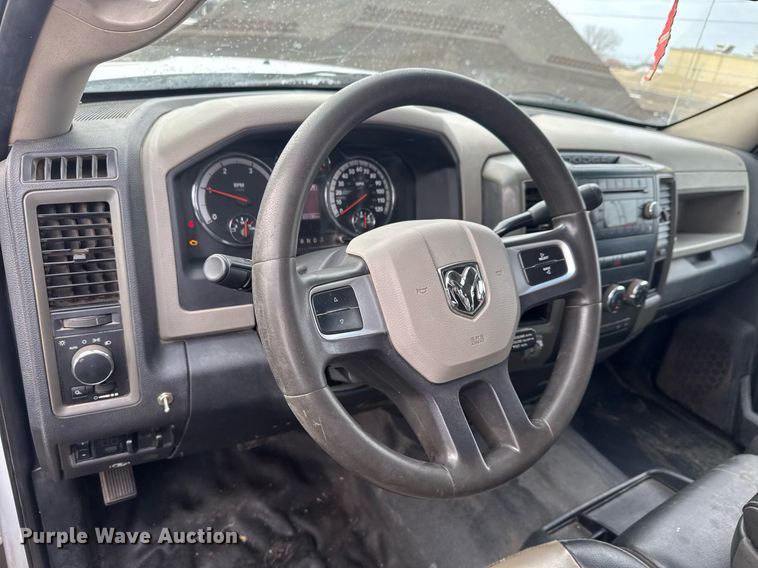 image for item LH9455 2011 Dodge Ram 4500HD Crew Cab flatbed truck