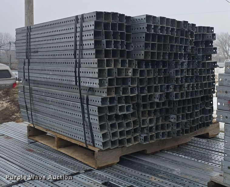 image for item NI9460 (1300) pieces of perforated steel tubing