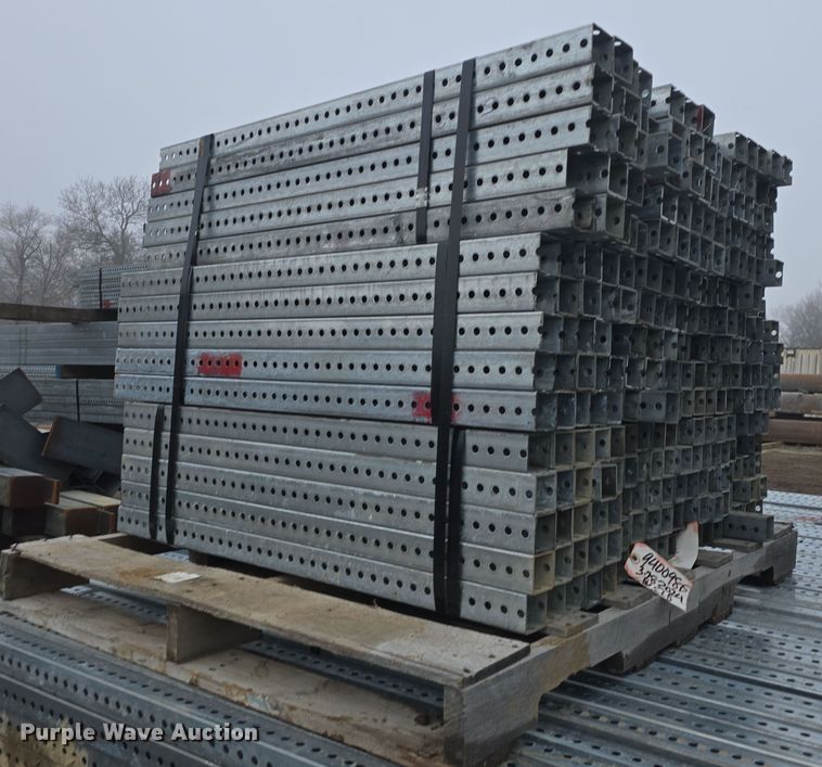 image for item NI9460 (1300) pieces of perforated steel tubing