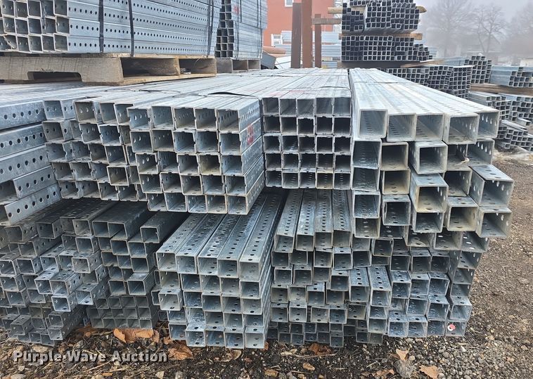 image for item NI9460 (1300) pieces of perforated steel tubing