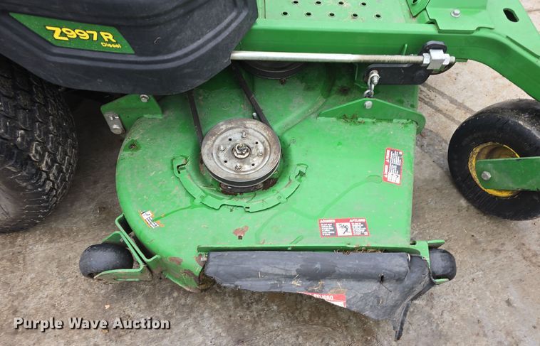 image for item NI9461 John Deere Z997R ZTR lawn mower