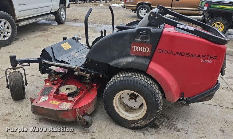 image for item NI9462 Toro Groundsmaster 7200 ZTR lawn mower