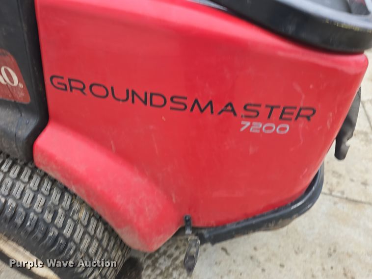 image for item NI9462 Toro Groundsmaster 7200 ZTR lawn mower