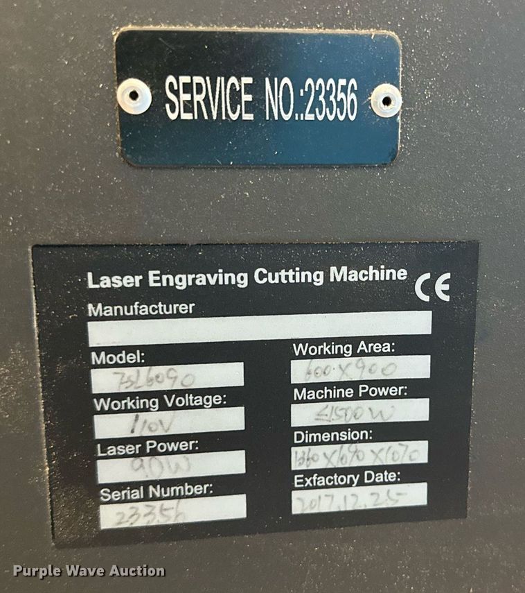 image for item NQ9165 Full Spectrum laser engraving cutting machine