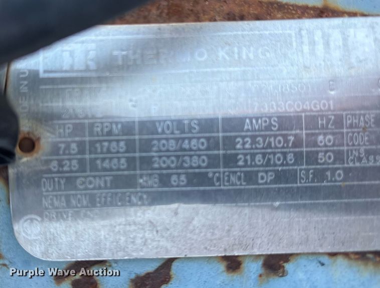 image for item OK9521 2003 Morgan GVSR09122096 refrigerated box bed 