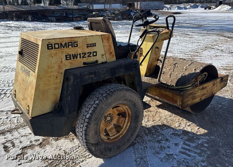 image for item DH9759 1991 Bomag BW122 D single drum roller