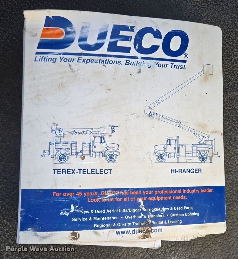 image for item DH9794 2008 International 4300 SBA 4X2 digger derrick truck