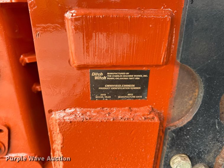 image for item DH9798 2012 Ditch Witch RT115 cable plow