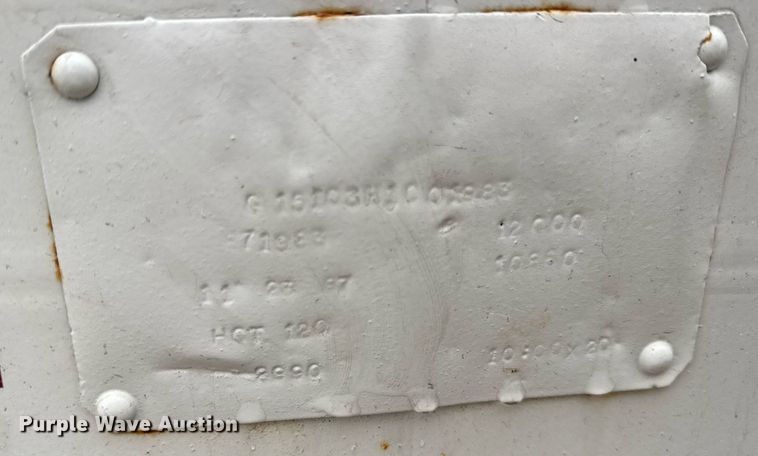 image for item DH9801 1987 Butler HWSC 80 reel trailer