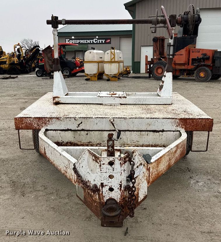 image for item DH9802 1995 Kiefer ICT 100 reel trailer