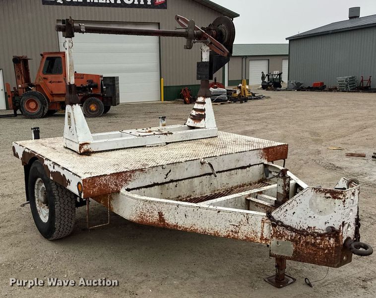 image for item DH9802 1995 Kiefer ICT 100 reel trailer