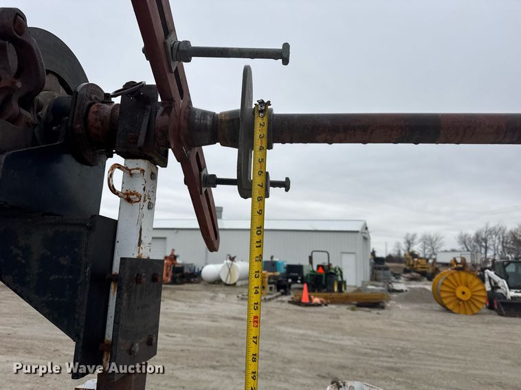 image for item DH9802 1995 Kiefer ICT 100 reel trailer