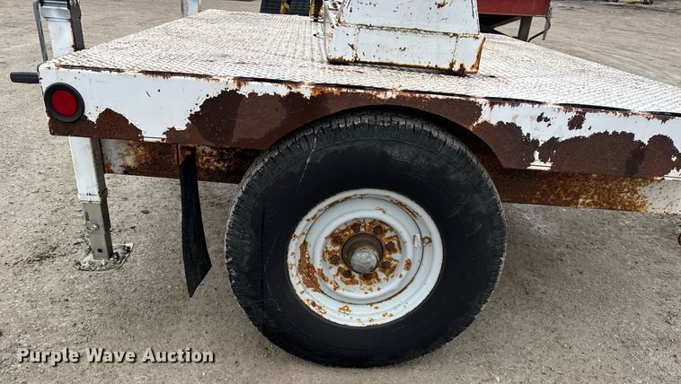 image for item DH9802 1995 Kiefer ICT 100 reel trailer