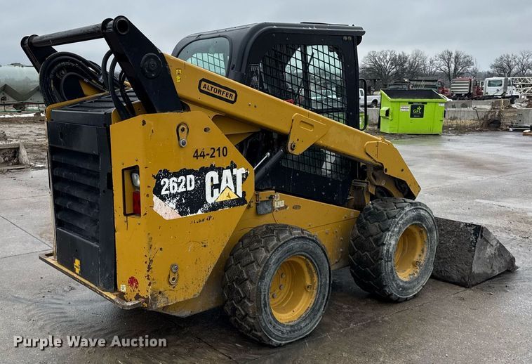image for item DH9807 2014 Caterpillar 262D skid steer loader