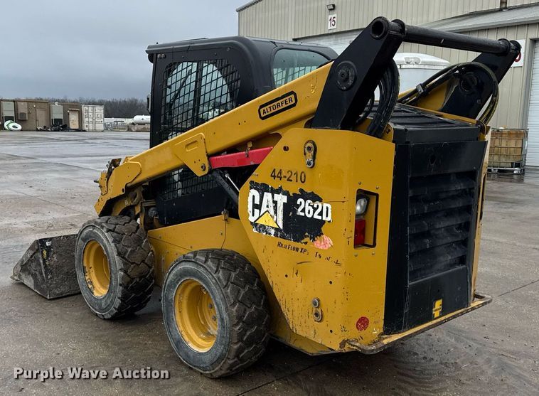 image for item DH9807 2014 Caterpillar 262D skid steer loader