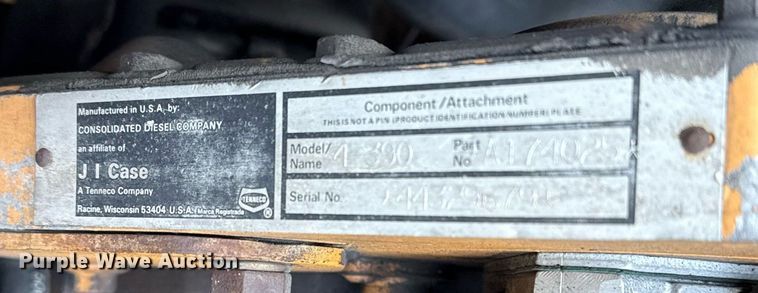 image for item DJ0849 1989 Case 586E forklift