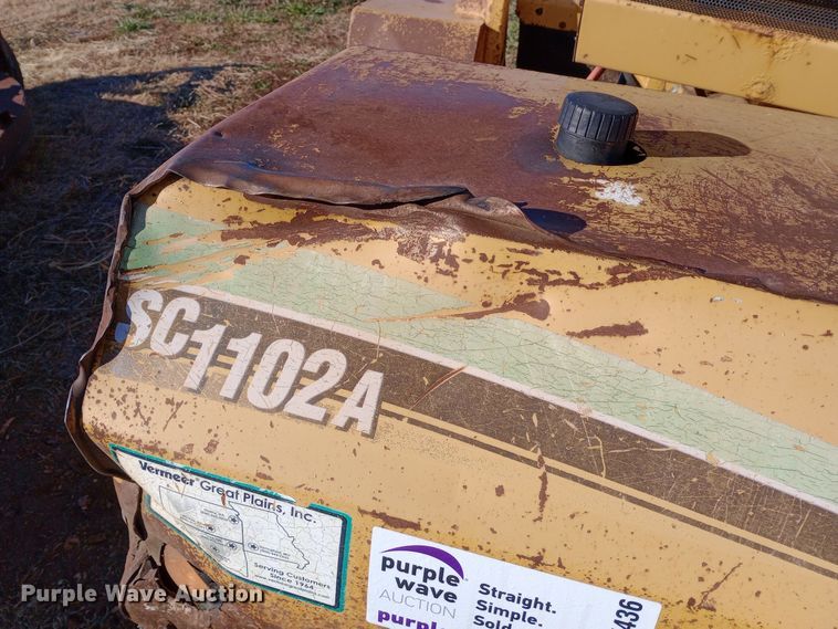 image for item DK7436 2006 Vermeer  SC1102A stump grinder