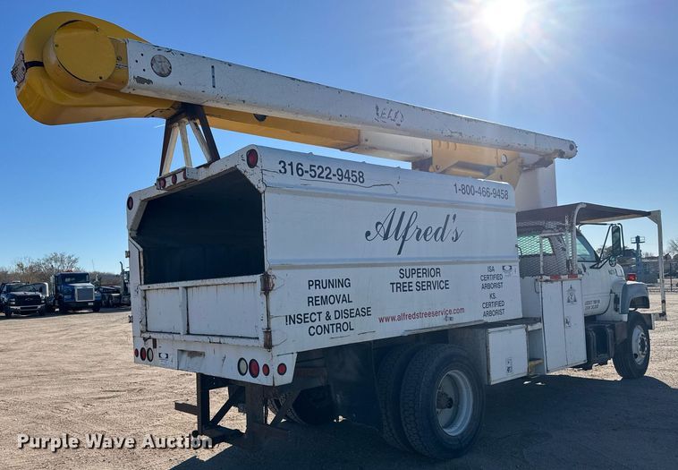 image for item DK7443 1995 GMC TopKick C6500 forestry bucket truck