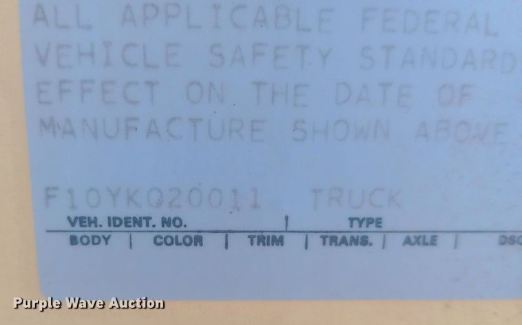 image for item DK7447 1973 Ford  F100 pickup truck with conveyor