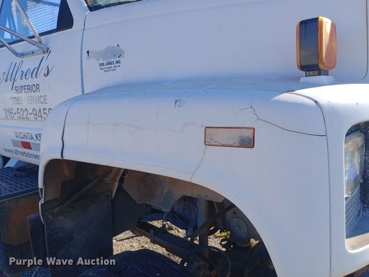 image for item DK7448 1993 GMC TopKick C6500 forestry bucket truck