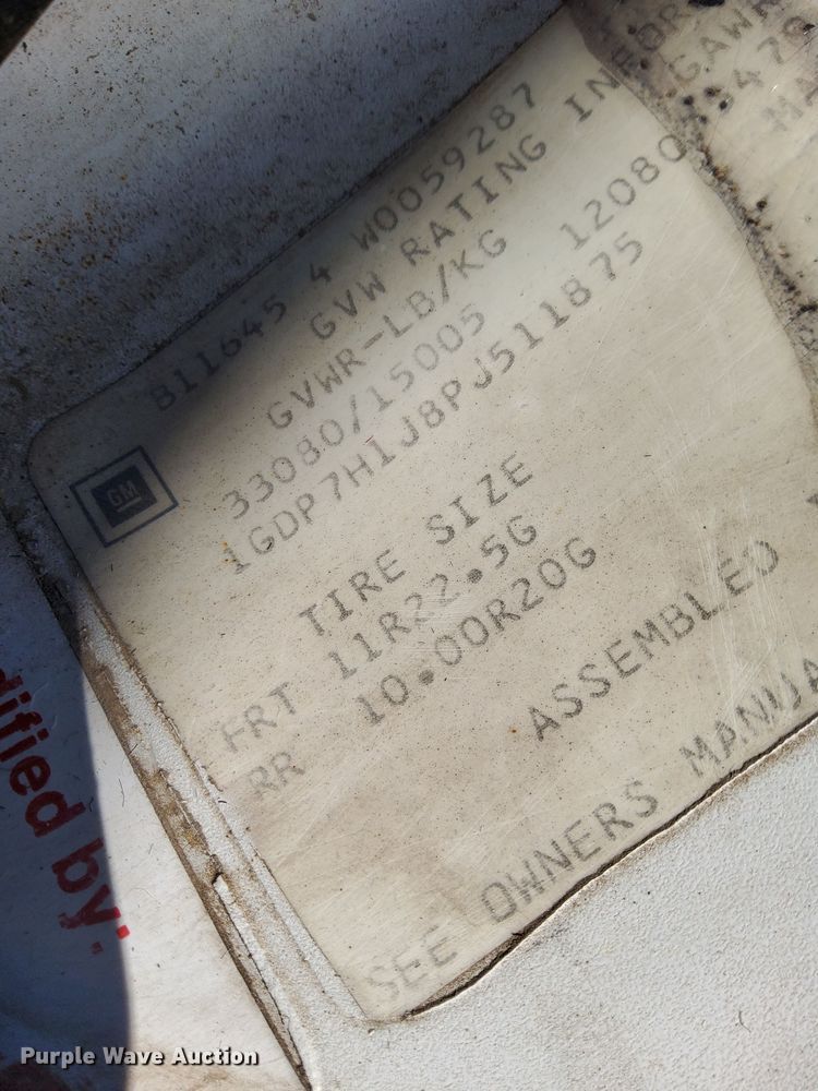 image for item DK7448 1993 GMC TopKick C6500 forestry bucket truck