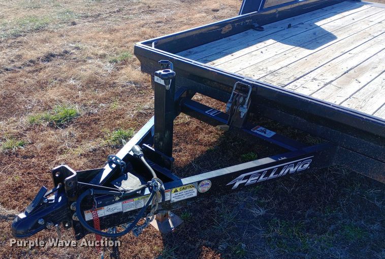 image for item DK7449 2017 Felling utility trailer