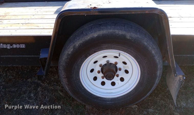 image for item DK7449 2017 Felling utility trailer