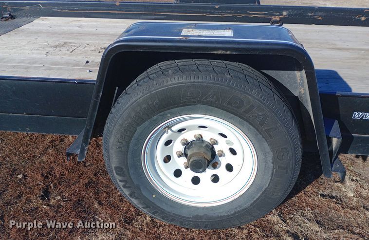 image for item DK7449 2017 Felling utility trailer