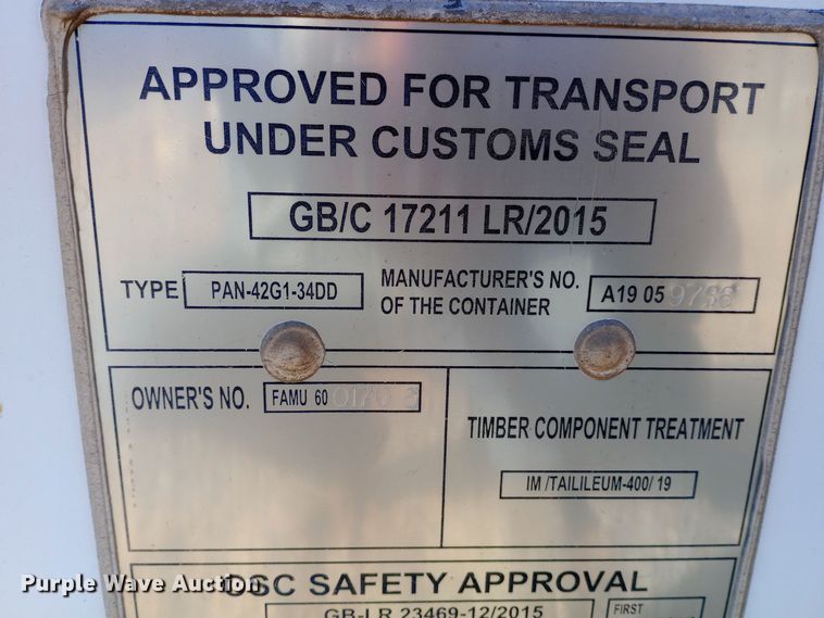 image for item DK7463 Shipping container 