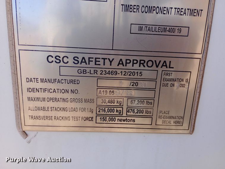 image for item DK7463 Shipping container 