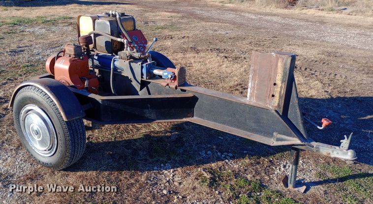 image for item DK7466 Shop built log splitter