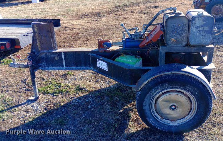 image for item DK7466 Shop built log splitter