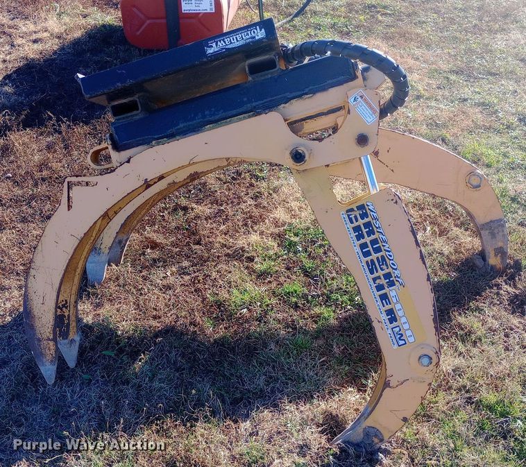 image for item DK7470 Westendorf Brush Crusher 6000  skid steer grapple