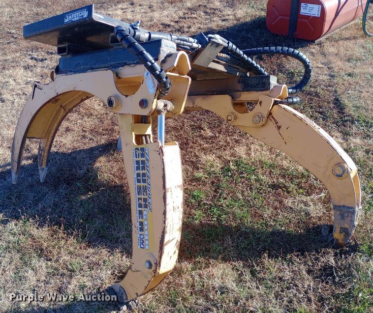 image for item DK7470 Westendorf Brush Crusher 6000  skid steer grapple