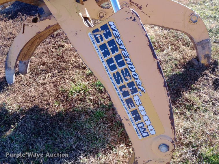 image for item DK7470 Westendorf Brush Crusher 6000  skid steer grapple