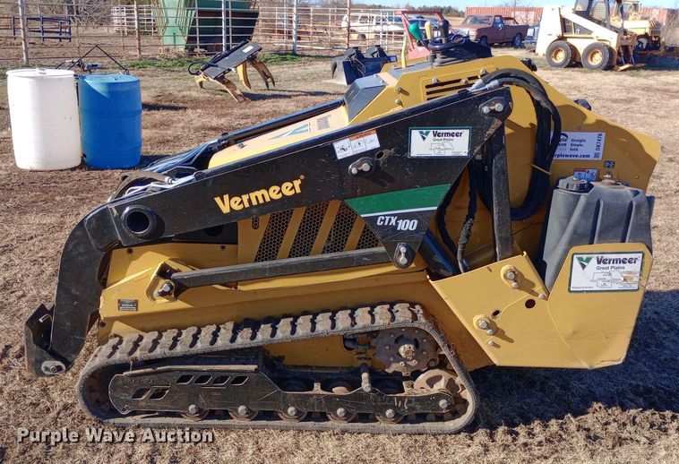 image for item DK7476 2019 Vermeer CTX100 compact utility loader