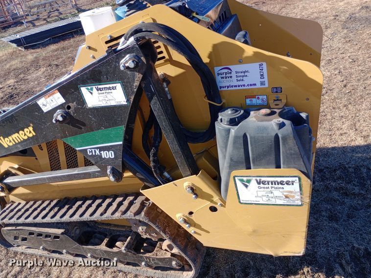 image for item DK7476 2019 Vermeer CTX100 compact utility loader