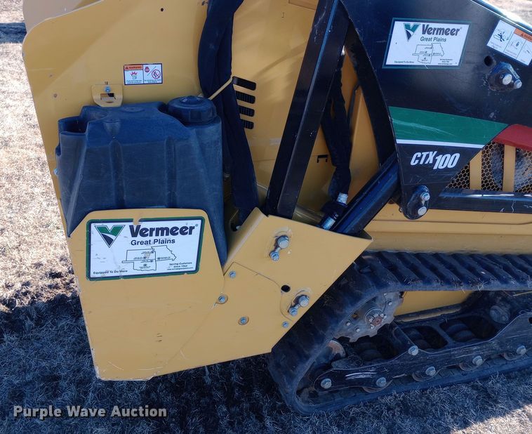 image for item DK7476 2019 Vermeer CTX100 compact utility loader